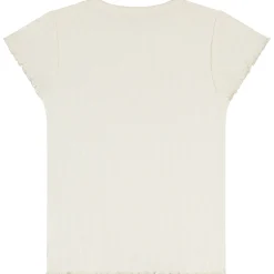 Prénatal peuter T-shirt korte mouwen effen wit