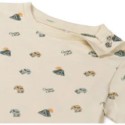 Prénatal peuter T-shirt korte mouwen all over print multi