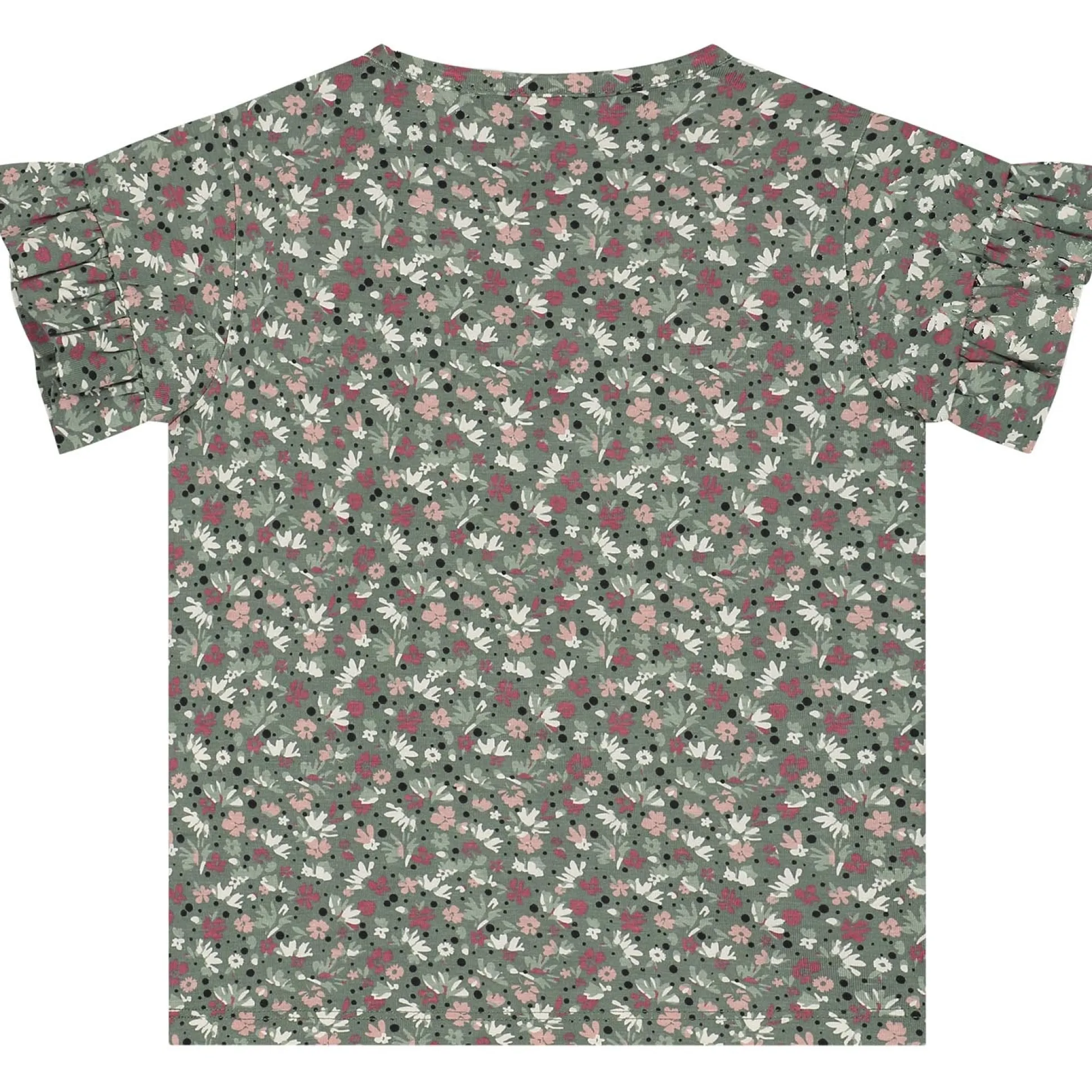 Prénatal peuter T-shirts 2 stuks korte mouwen all over print multi