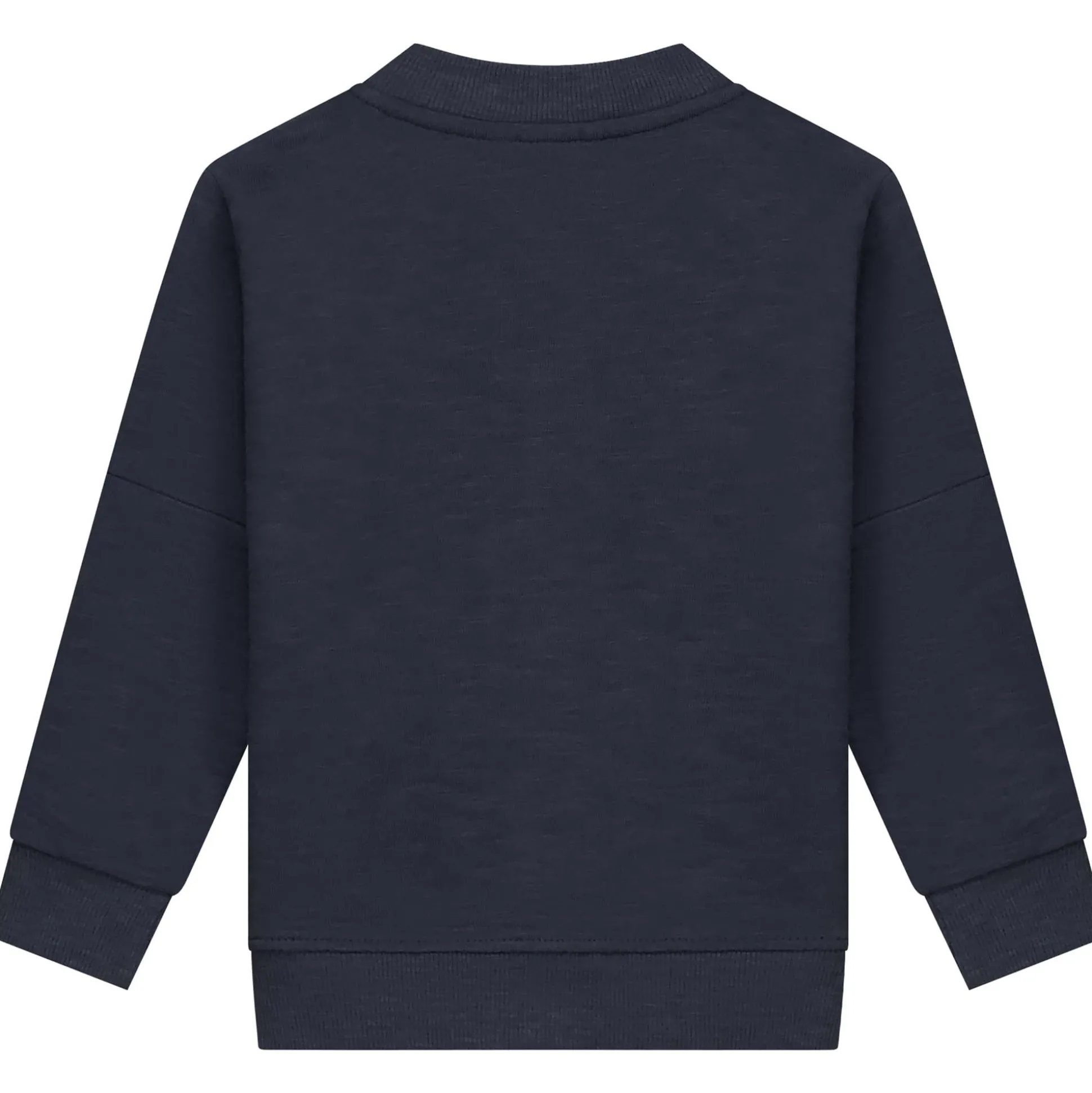 Prénatal peuter vest lange mouwen effen blauw