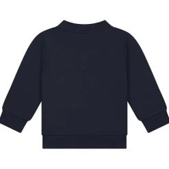 Prénatal peuter vest lange mouwen effen blauw