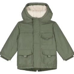 Prénatal peuter winterjas driekwart mouwen  groen