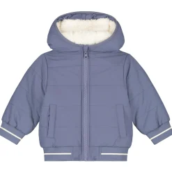 Prénatal peuter winterjas lange mouwen effen blauw