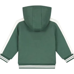 Prénatal peuter winterjas lange mouwen printopdruk groen