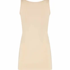 Prénatal positie singlet basis mouwloos effen beige