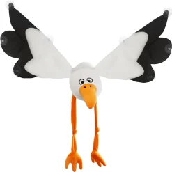 Prénatal raam ooievaar White