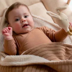 Prénatal reisdeken Dark Sand Brown