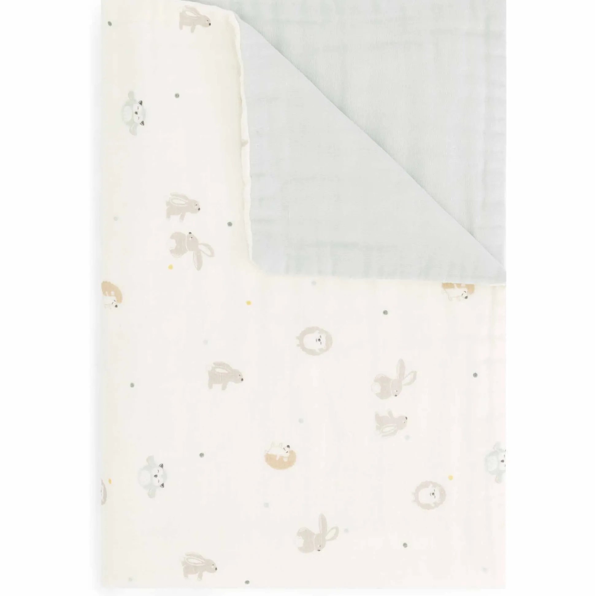 Prénatal reisdeken kleine vriendjes Ivory White