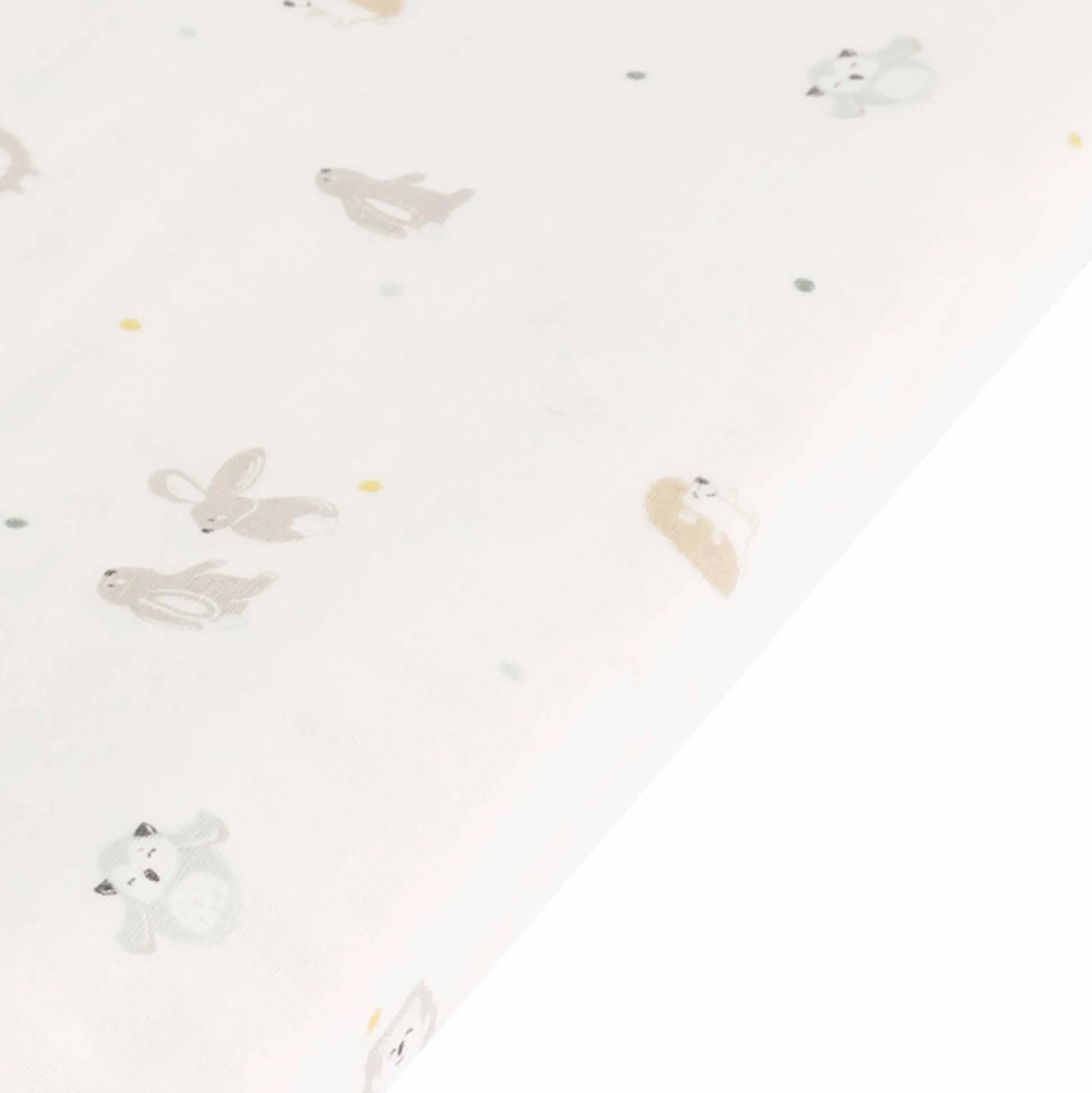 Prénatal reisdeken kleine vriendjes Ivory White