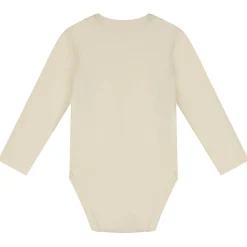 Prénatal romper flower 2 stuks lange mouwen bloemen blauw