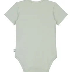 Prénatal romper i love oma korte mouwen tekst groen