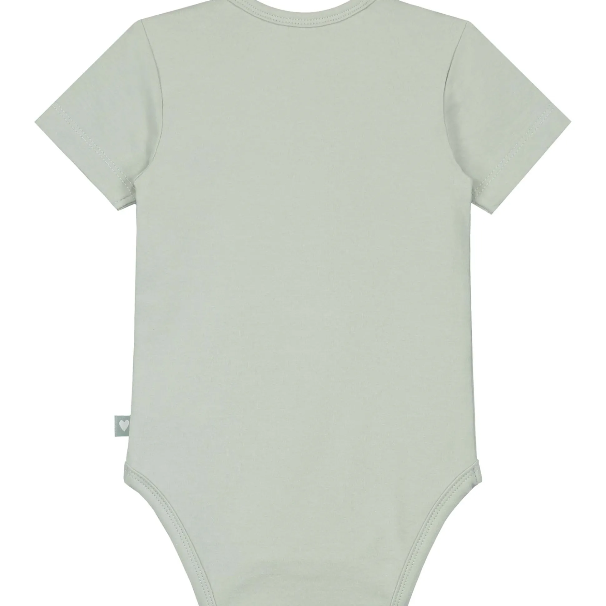 Prénatal romper i love oma korte mouwen tekst groen