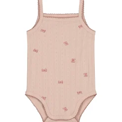 Prénatal romper vlinder spaghettibandjes all over print roze