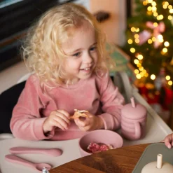 Prénatal siliconen bakje roze