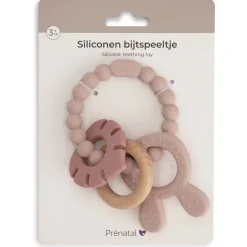 Prénatal Siliconen Bijtspeeltje Blad roze