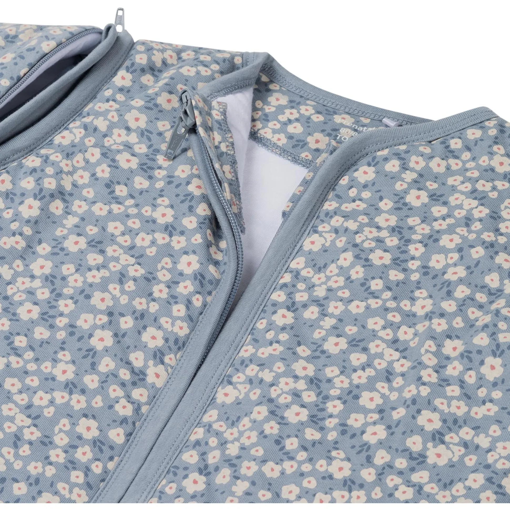 Prénatal slaapzak bloem blauw