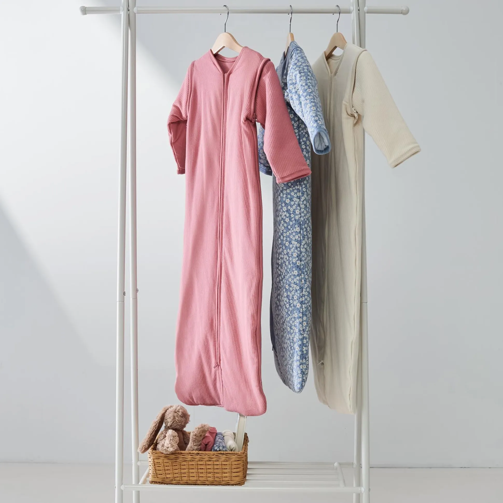 Prénatal slaapzak bloem blauw