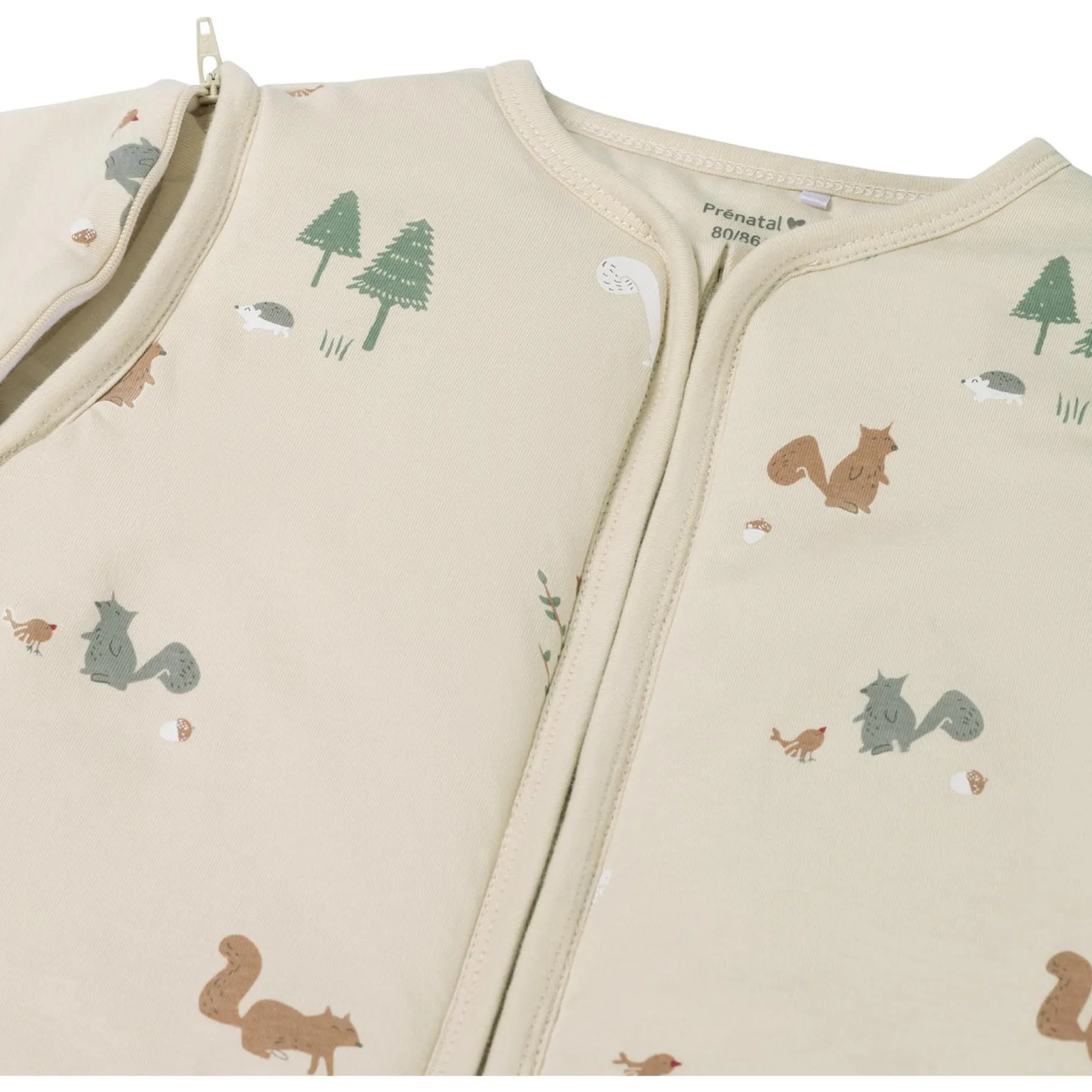 Prénatal slaapzak eekhoorn beige