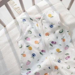 Prénatal slaapzak fruit wit