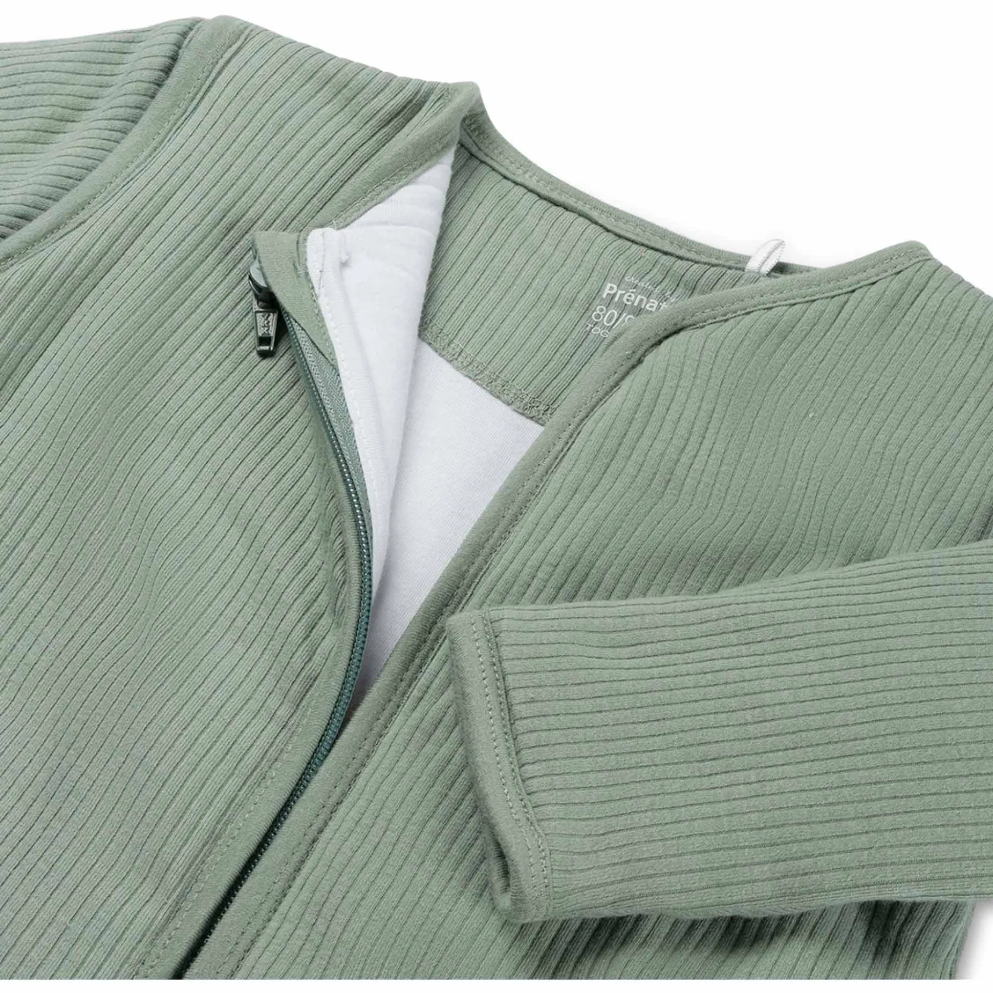 Prénatal slaapzak rib groen