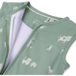 Prénatal slaapzak rib groen