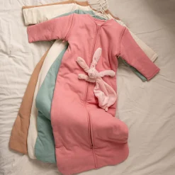 Prénatal slaapzak rib roze