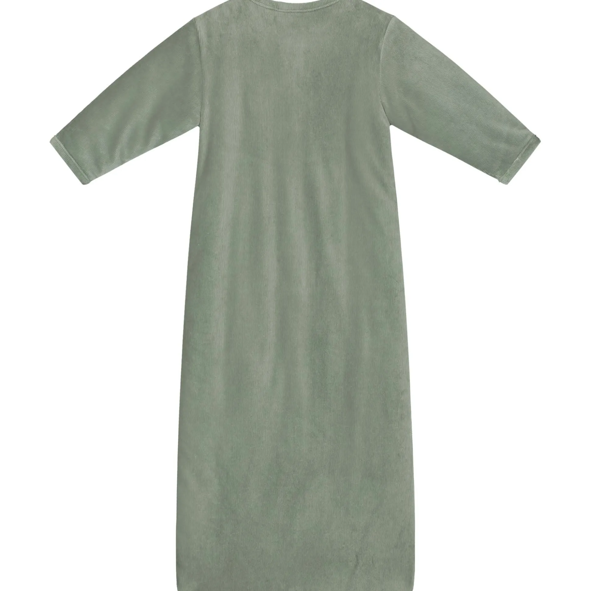 Prénatal slaapzak rib velour groen