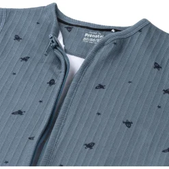 Prénatal slaapzak ruimte rib blauw