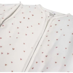 Prénatal slaapzak velvet hart wit