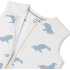 Prénatal slaapzak zeehond wit