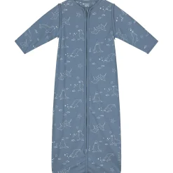 Prénatal slaapzak zeehond rib blauw