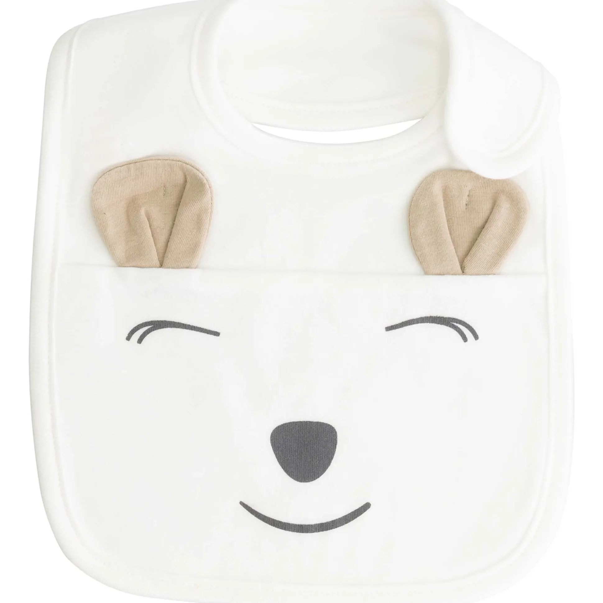 Prénatal slab Kleine Vriendjes 2 stuks wit