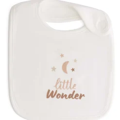 Prénatal slab Ster en Maan 2 stuks wit