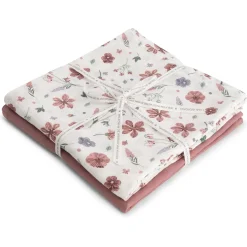 Prénatal swaddle Bloem 2 stuks  roze