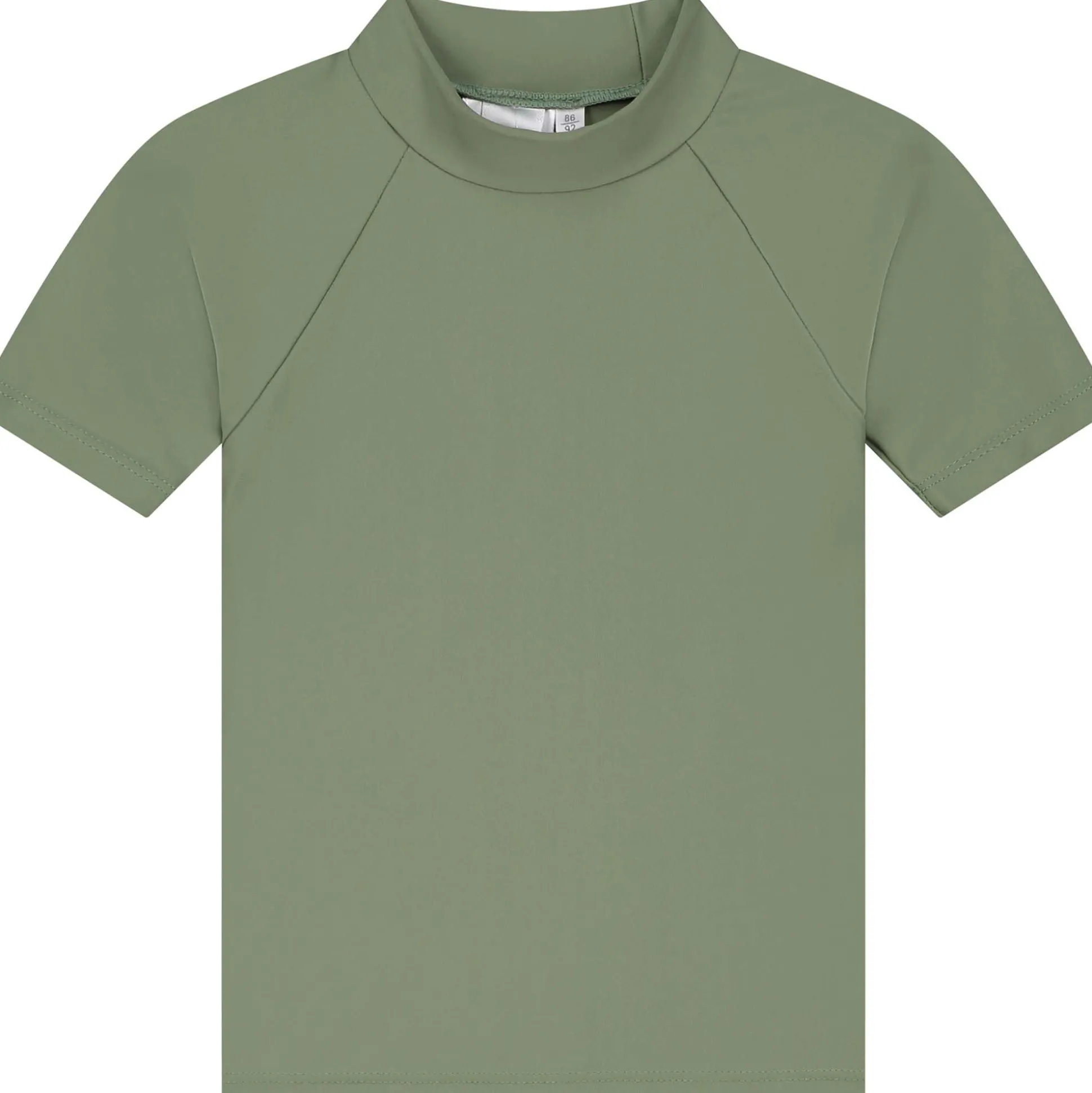 Prénatal UV zwem T-shirt korte mouwen effen groen