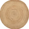 Prénatal vloerkleed rond jute naturel