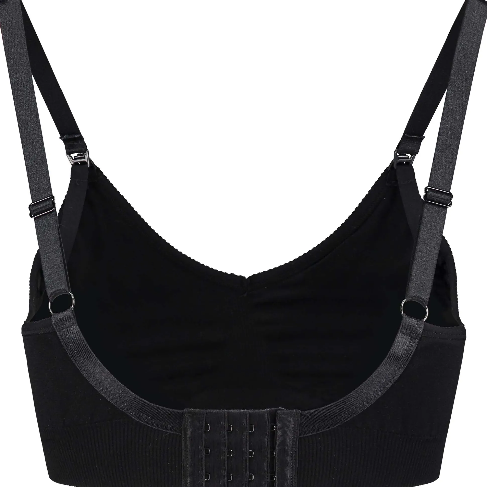 Prénatal voedingsbh voorgevormd zwart