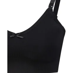 Prénatal voedingsbh voorgevormd zwart