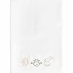 Prénatal wieglaken kleine vriendjes wit