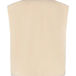 Prénatal zwangerschapgilet korte mouwen effen beige