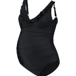 Prénatal zwangerschapsbadpak effen zwart