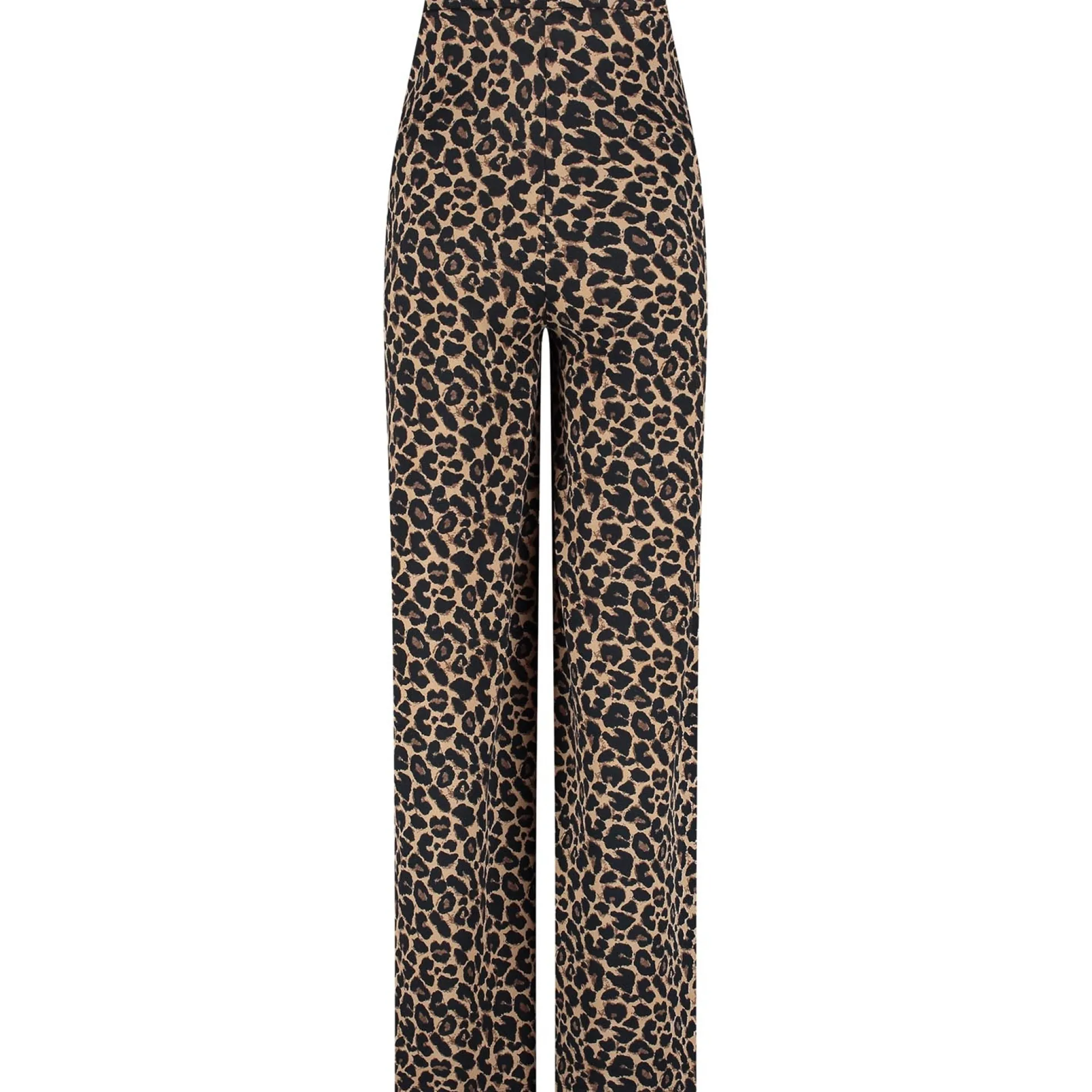 Prénatal zwangerschapsbroek lang dierenprint zwart