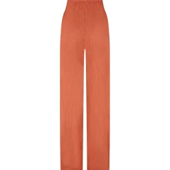 Prénatal zwangerschapsbroek lang effen oranje