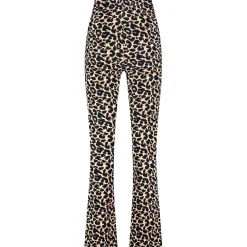 Prénatal zwangerschapsbroek lang panterprint bruin