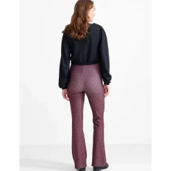 Prénatal zwangerschapsbroek lang  rood