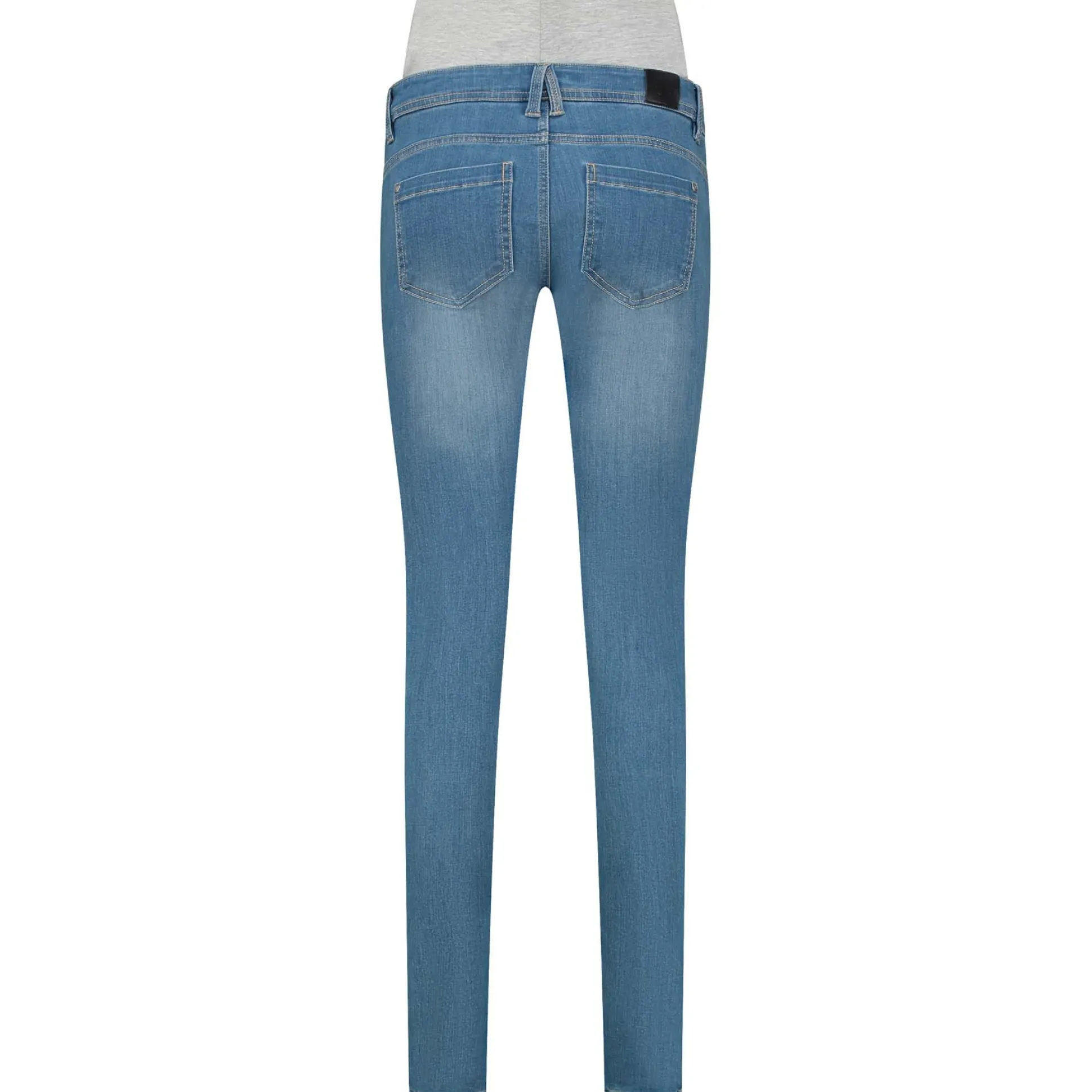 Prénatal zwangerschapsjeans lang effen blauw