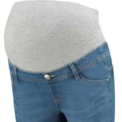 Prénatal zwangerschapsjeans lang effen blauw