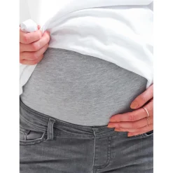 Prénatal zwangerschapsjeans lang effen grijs