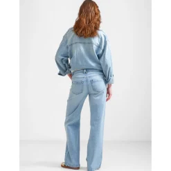 Prénatal zwangerschapsjeans lang effen denim