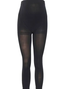 Prénatal zwangerschapslegging 80 denier  effen zwart